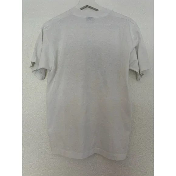 Vtg 90s Screen Stars T-Shirt XL Hand Painted All Over Single Stitch - Picture 6 of 10